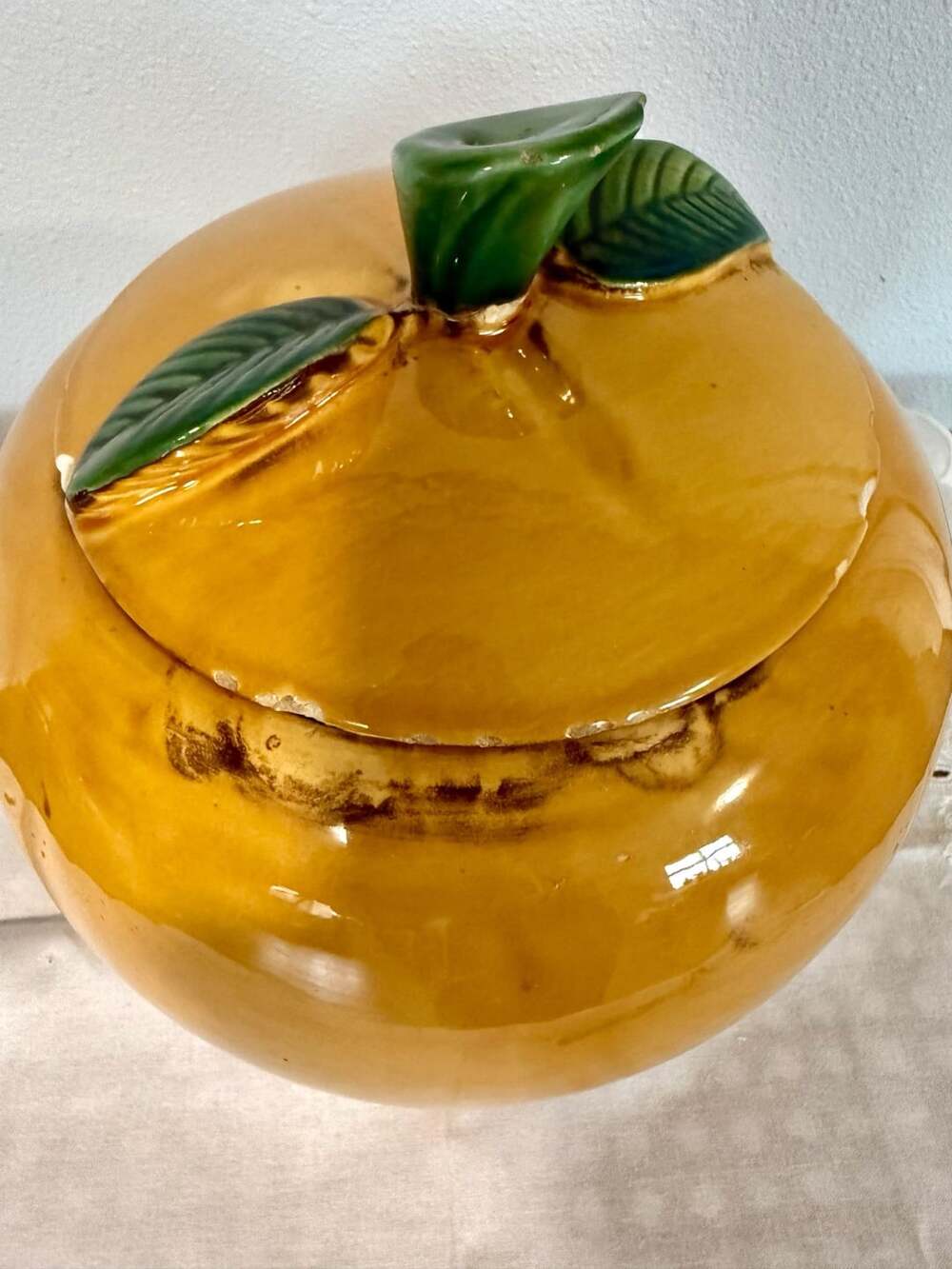 Vintage California Orange Cookie Jar